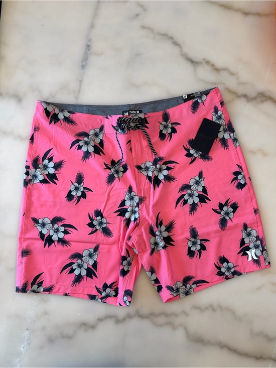 Hurley Other - Hurley Men’s Pink Hibiscus Boardshorts